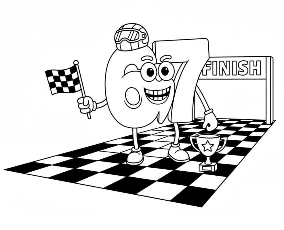 67 Brainrot zdarma prostý omalovánka