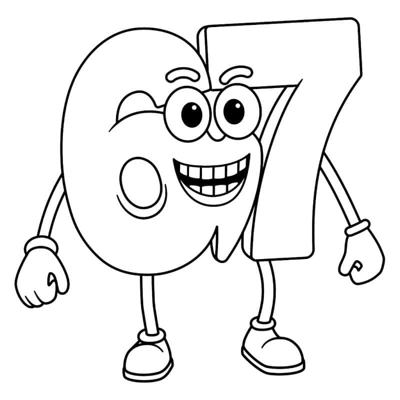 67 Brainrot zdarma snadný omalovánka