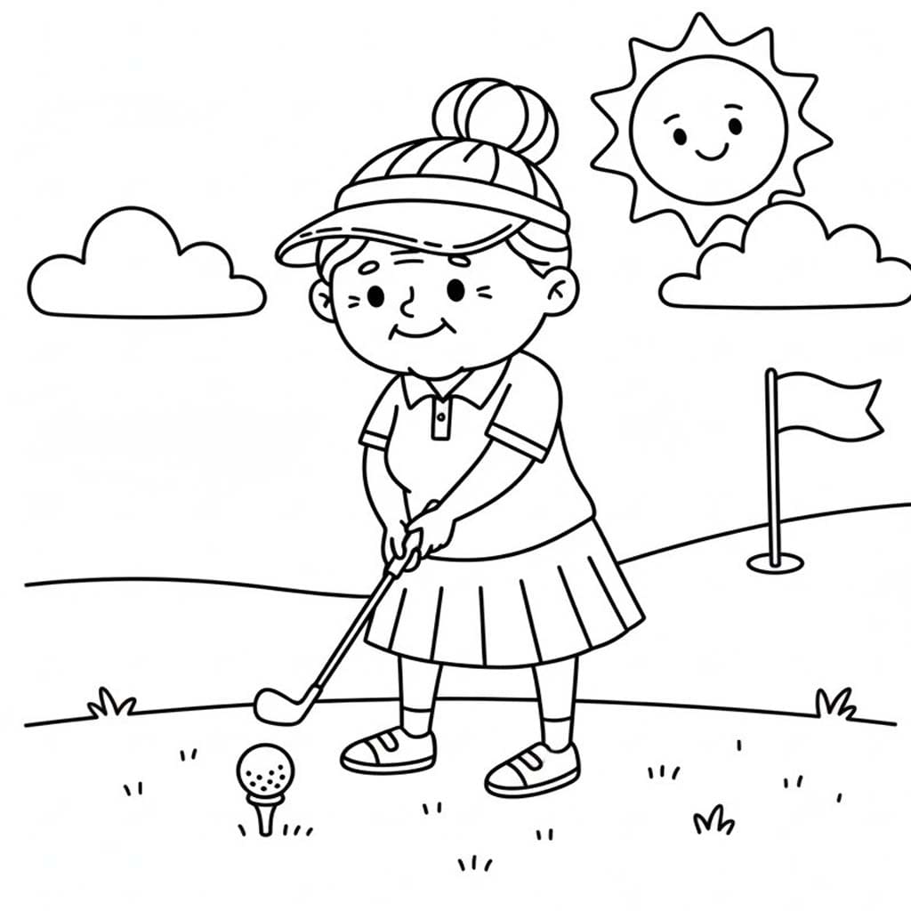 Babička 2 omalovánka