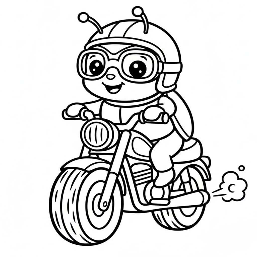 Brouci k vytisknutí omalovánka