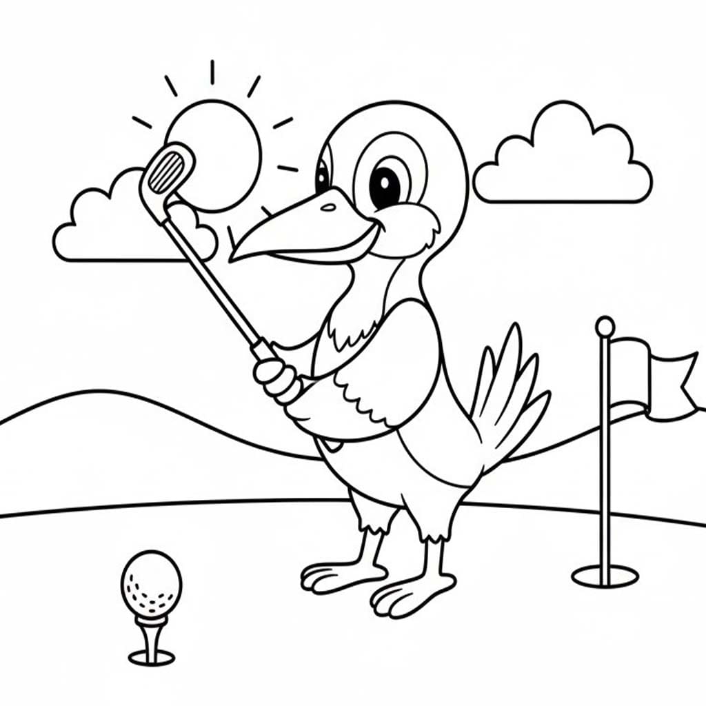 Datel k vytisknutí omalovánka