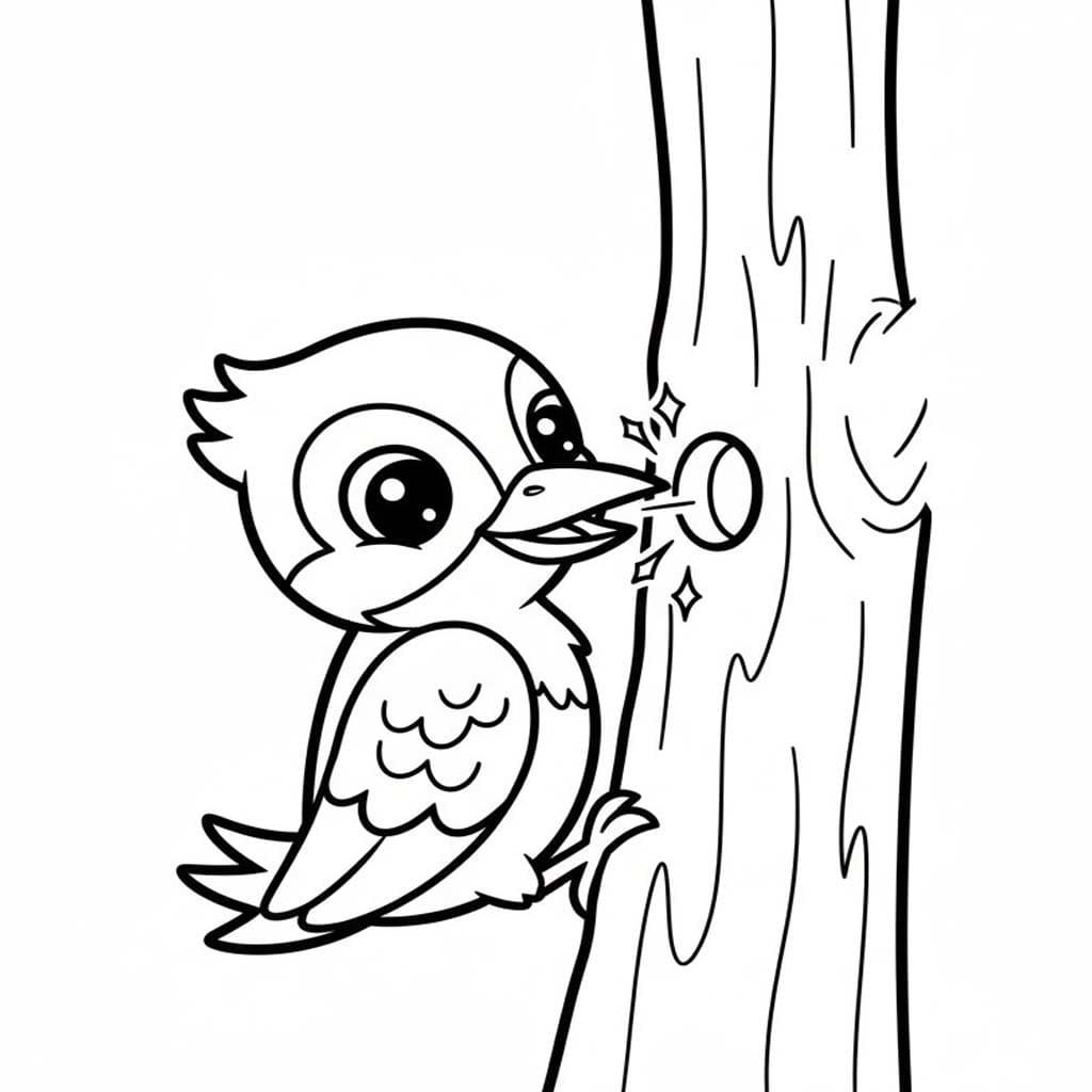 Datel zdarma omalovánka