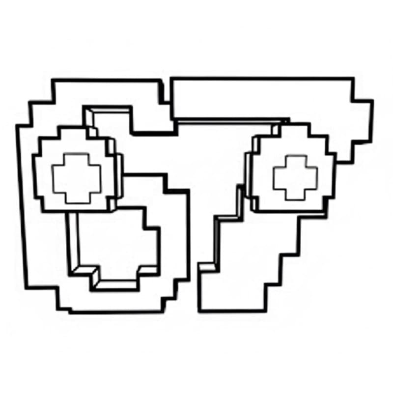 Nakreslete 67 Brainrot tisknutelné omalovánka