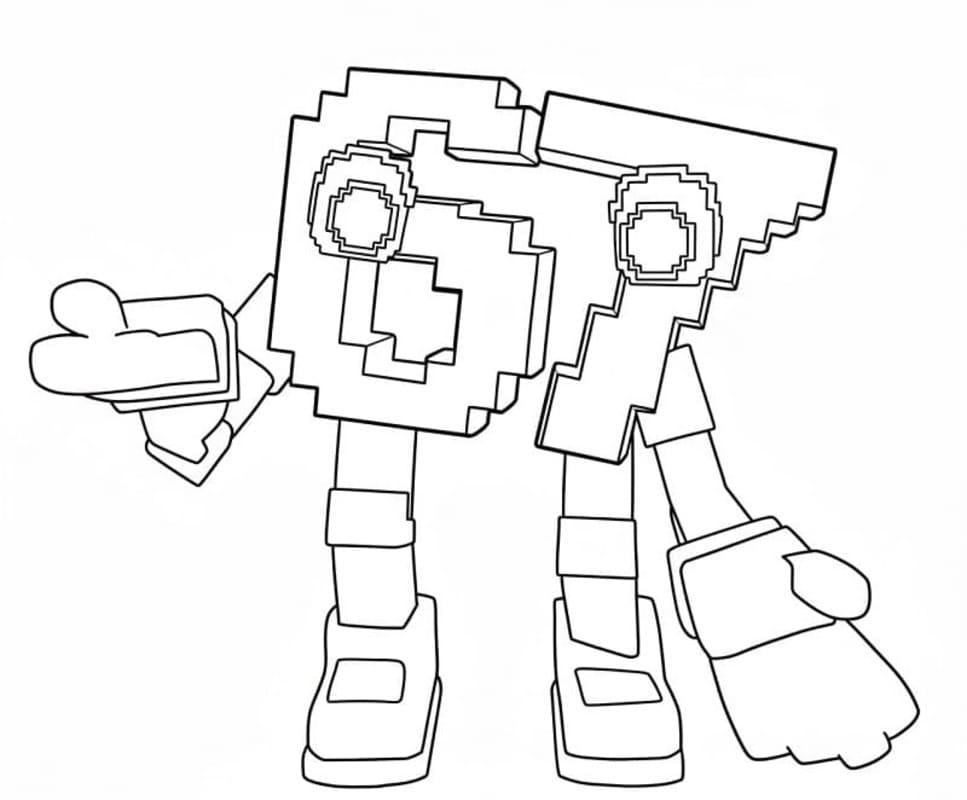 Nakreslete 67 Brainrot základní tisknutelné omalovánka