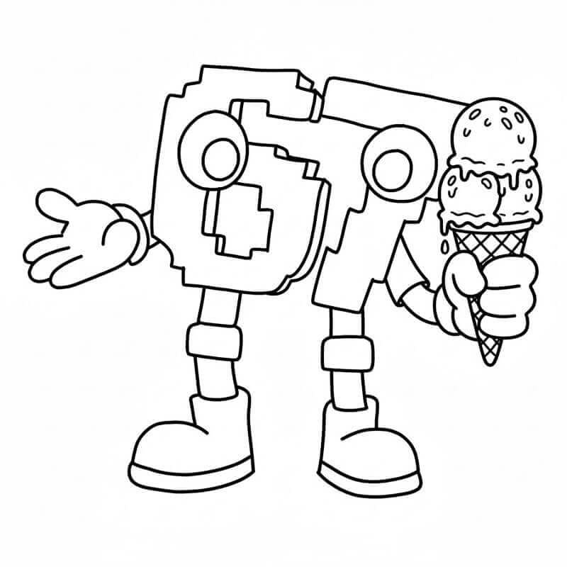 Nakreslete 67 Brainrot základní omalovánka