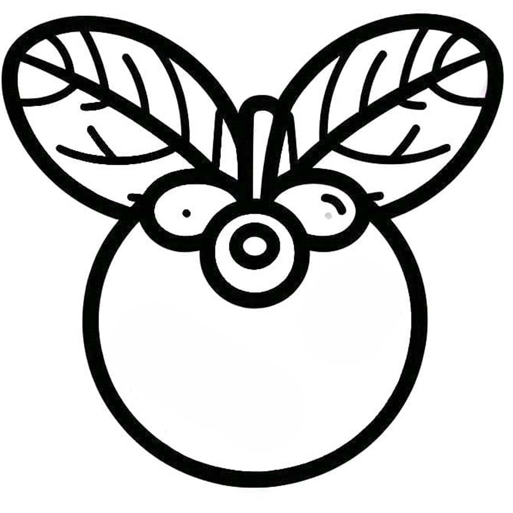 Nakreslete Borůvka k vytisknutí omalovánka