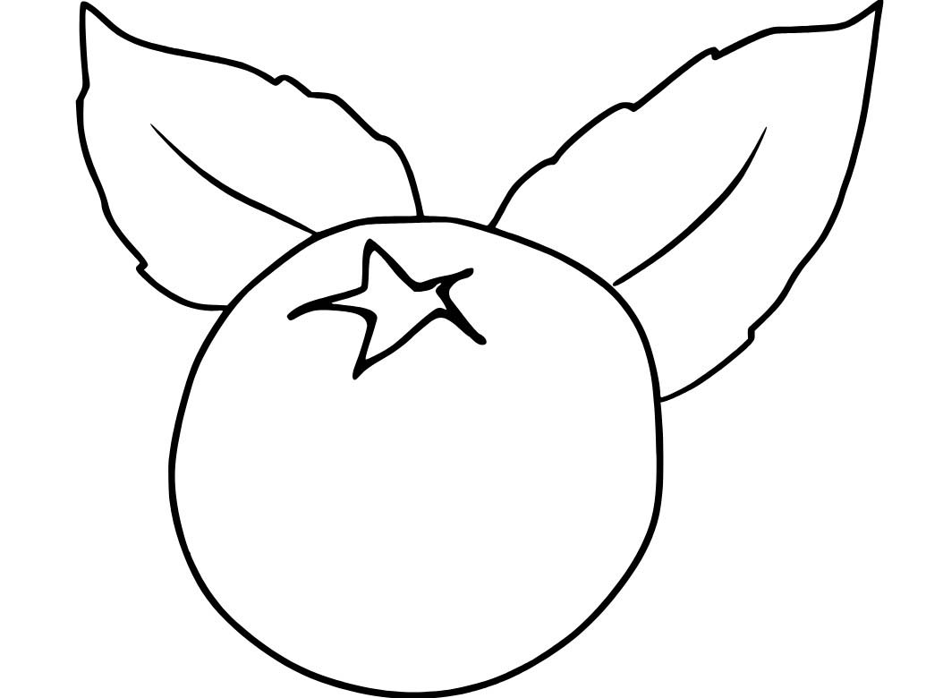 Nakreslete Borůvka zdarma pro děti omalovánka