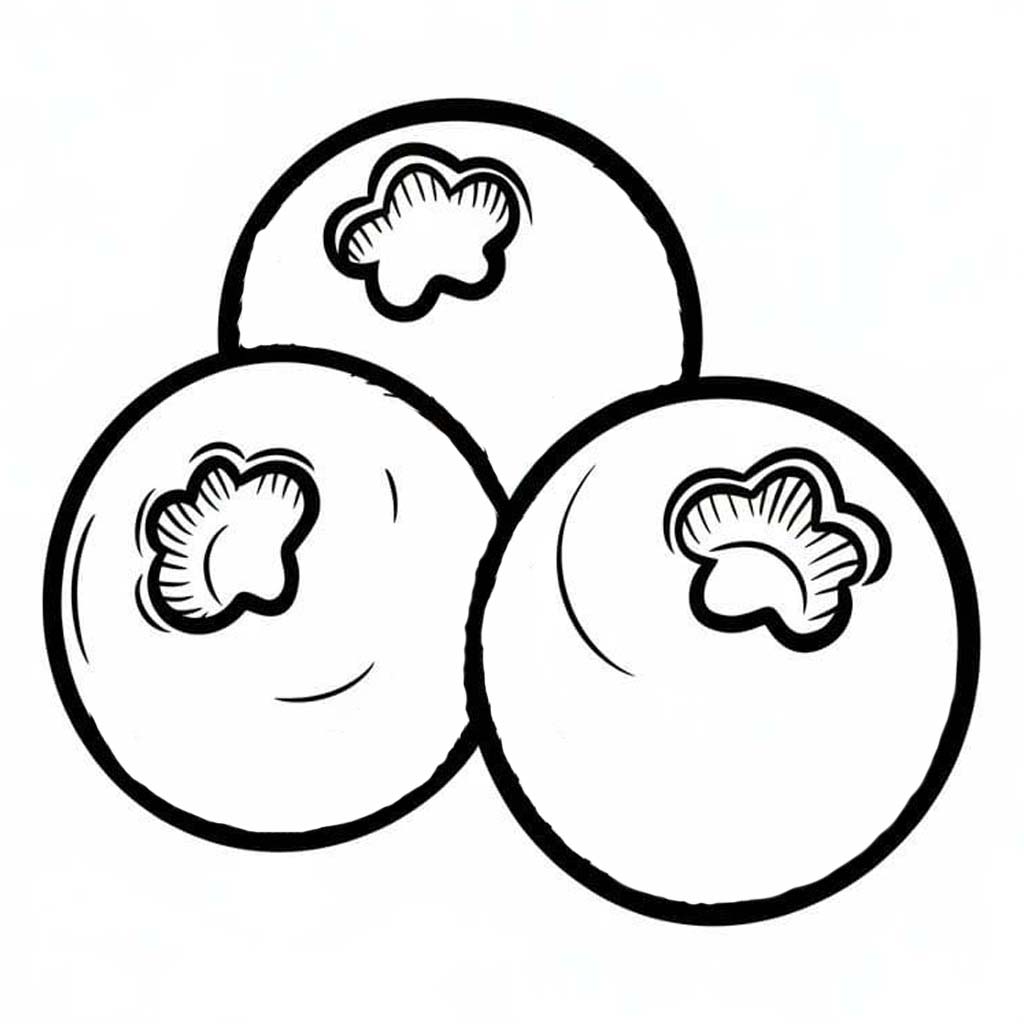 Nakreslete Borůvka zdarma prostý omalovánka