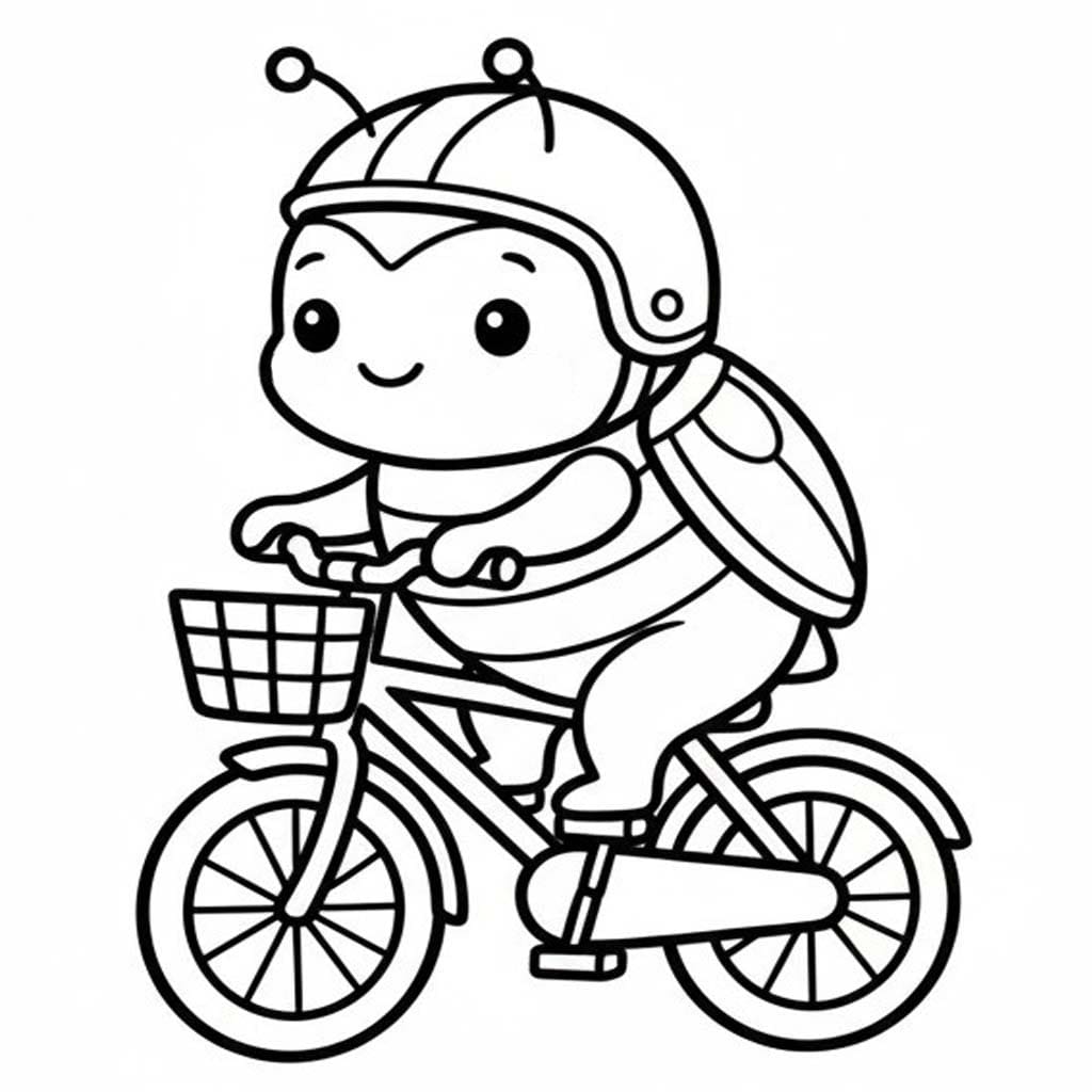 Nakreslete Brouci snadný omalovánka