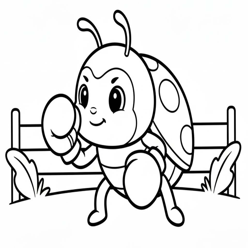 Nakreslete Brouci tisknutelné omalovánka