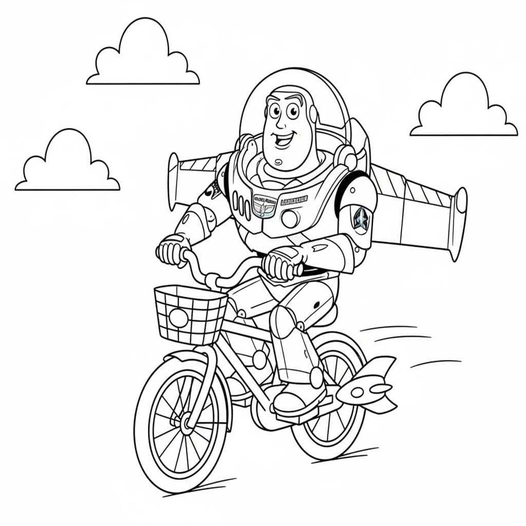 Nakreslete Cyklistika prostý omalovánka