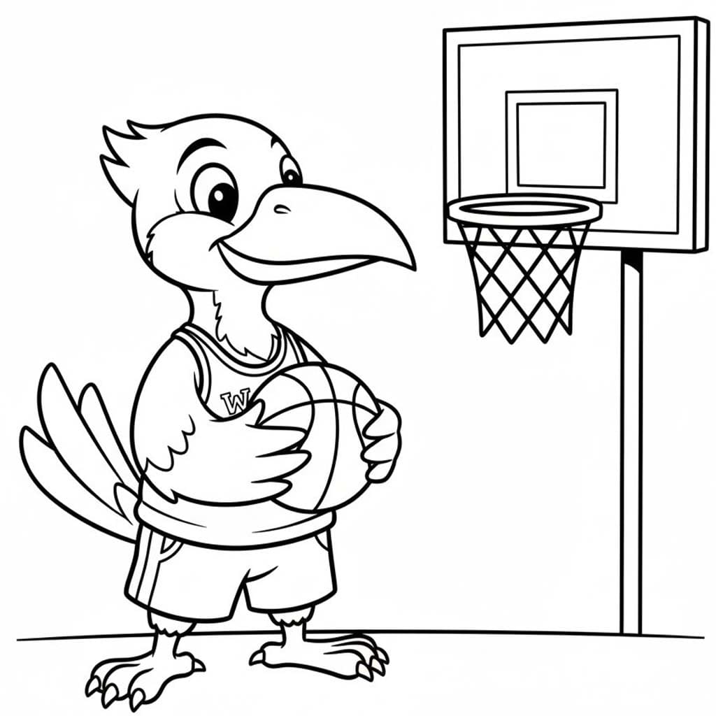 Nakreslete Datel základní omalovánka