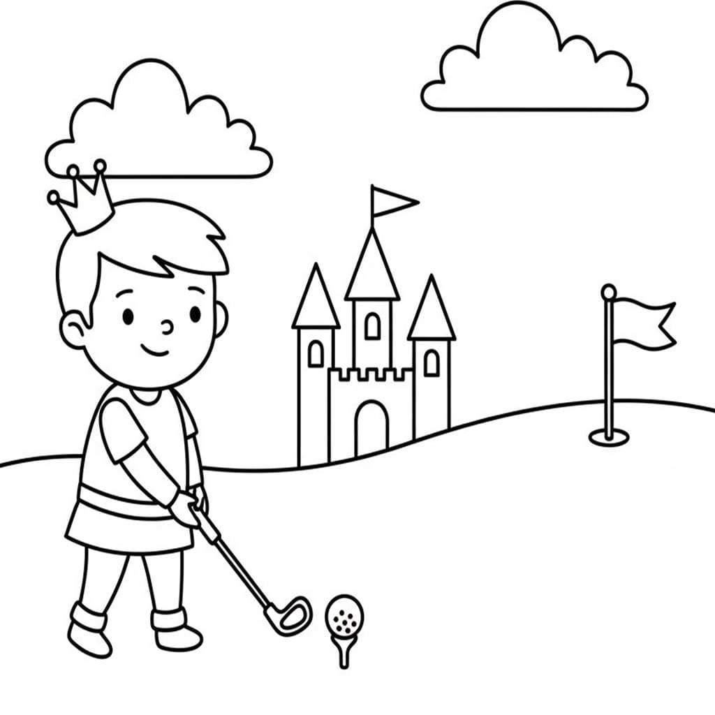 Nakreslete Princ 2 omalovánka