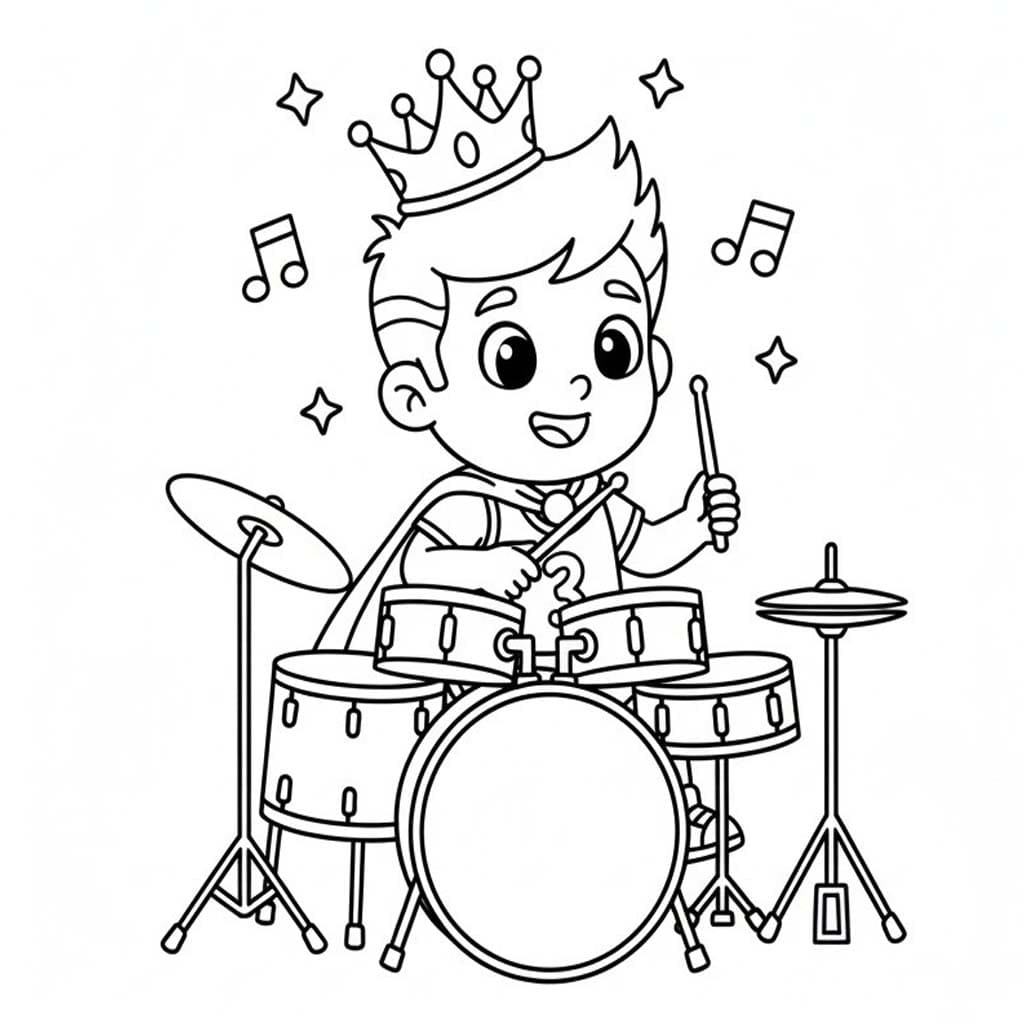 Nakreslete Princ 3 omalovánka