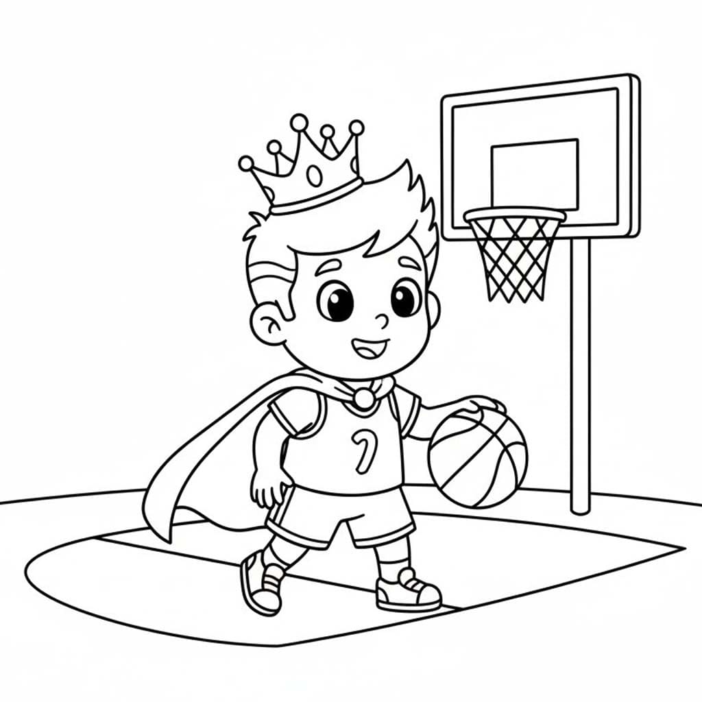 Nakreslete Princ 8 omalovánka