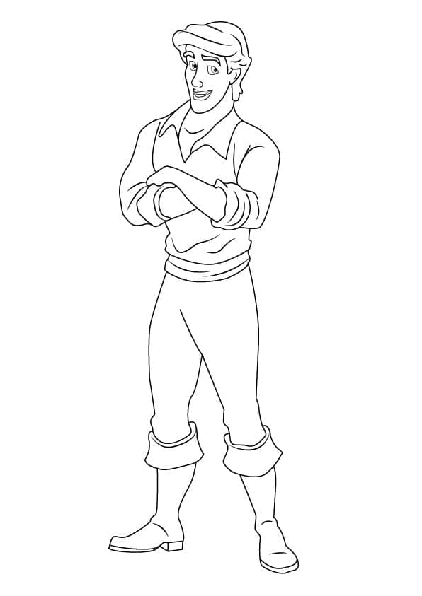 Nakreslete Princ zdarma snadný omalovánka