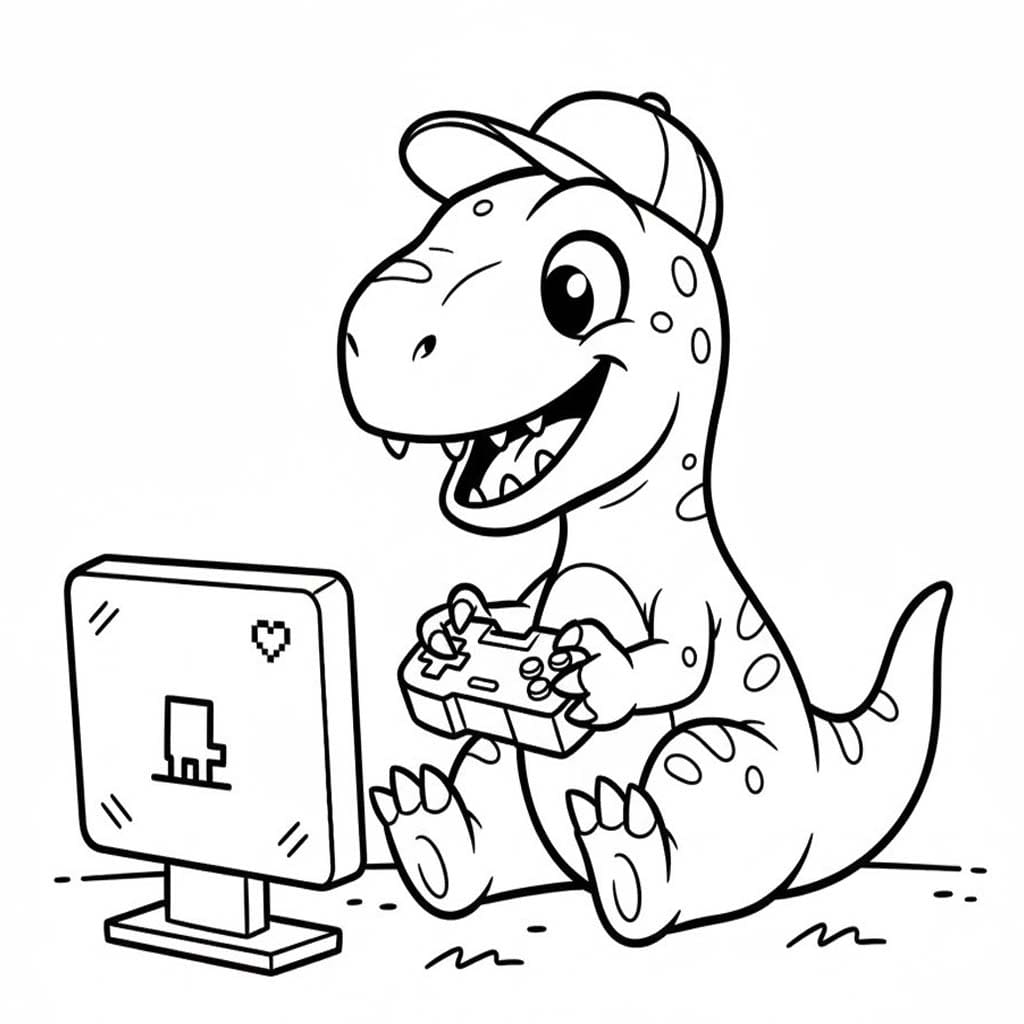 Nakreslete Velociraptor zdarma omalovánka