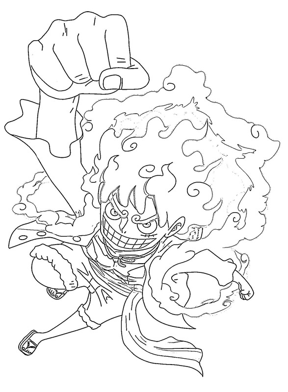 Luffy zdarma tisknutelné pro děti omalovánka