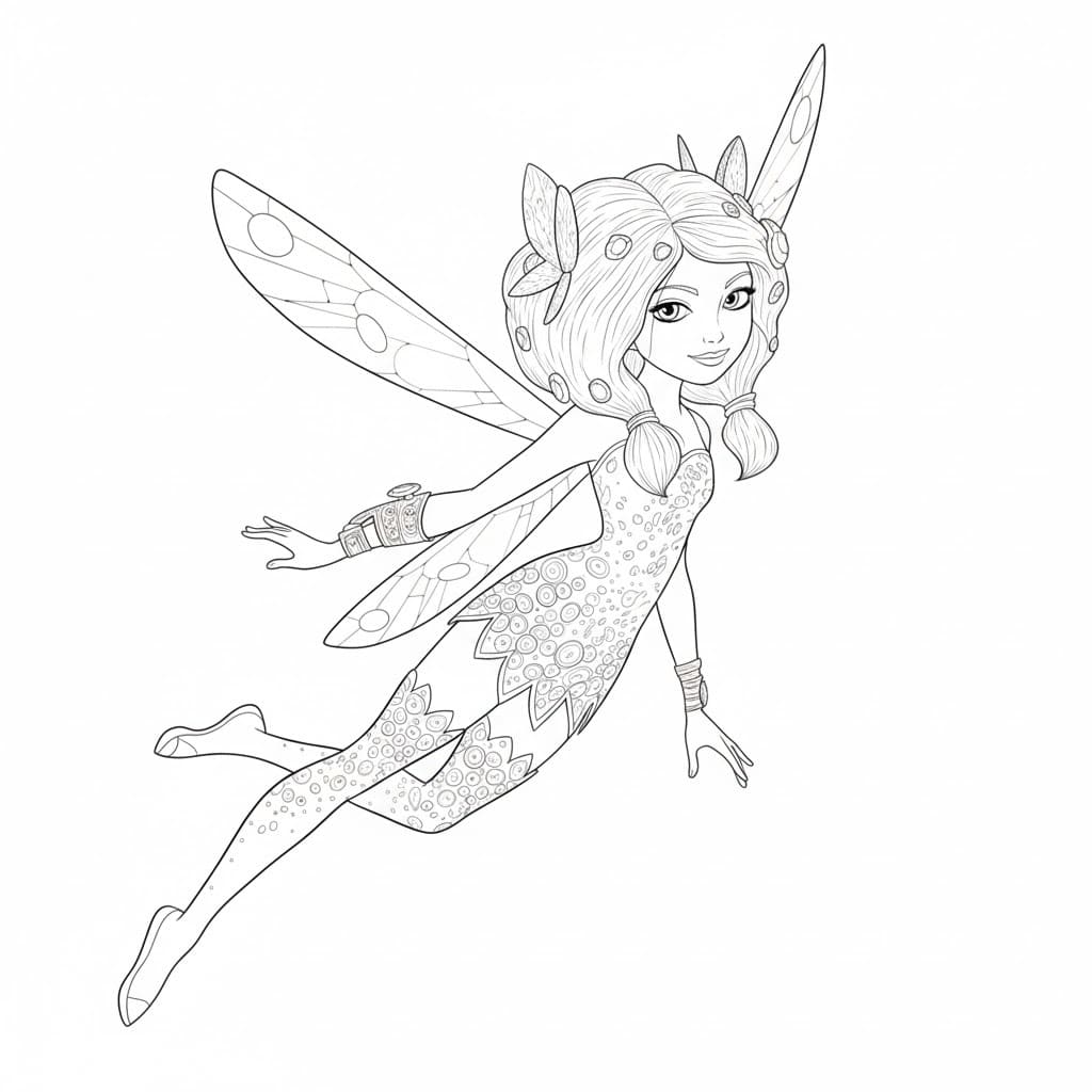 Mia a Já k vytisknutí zdarma omalovánka