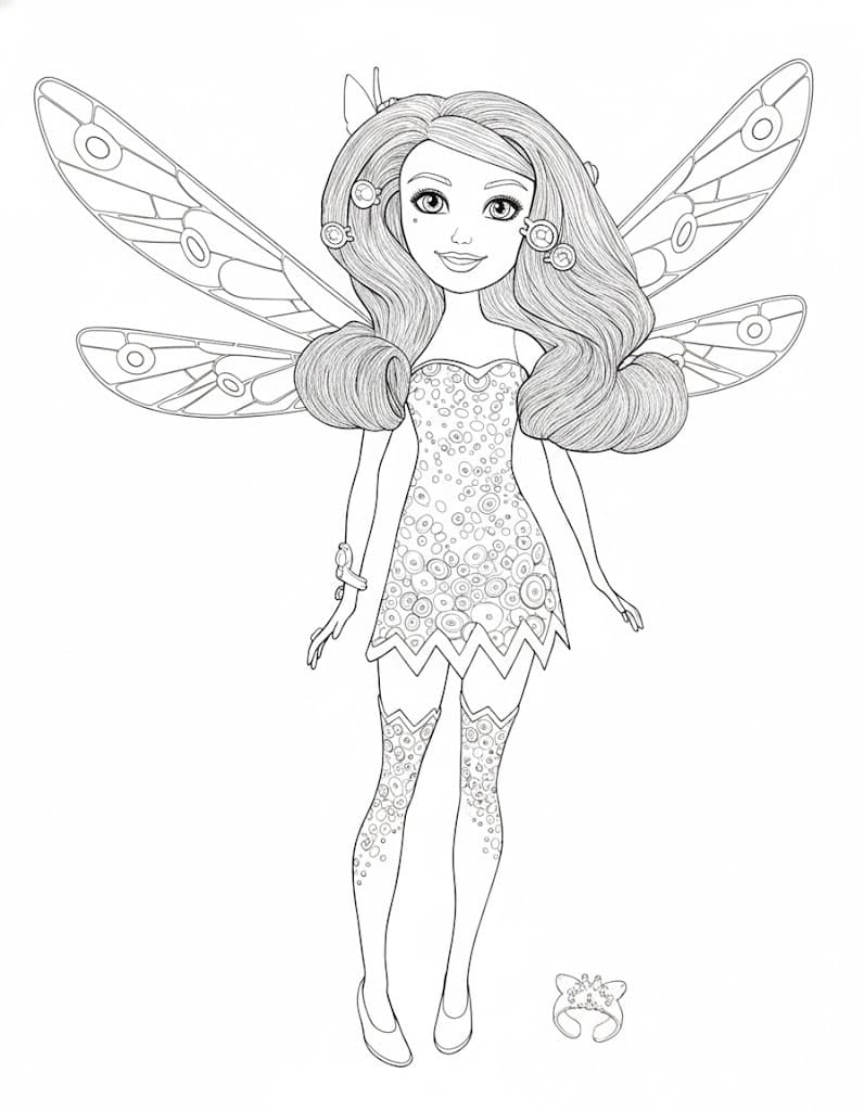 Mia a Já pro děti omalovánka