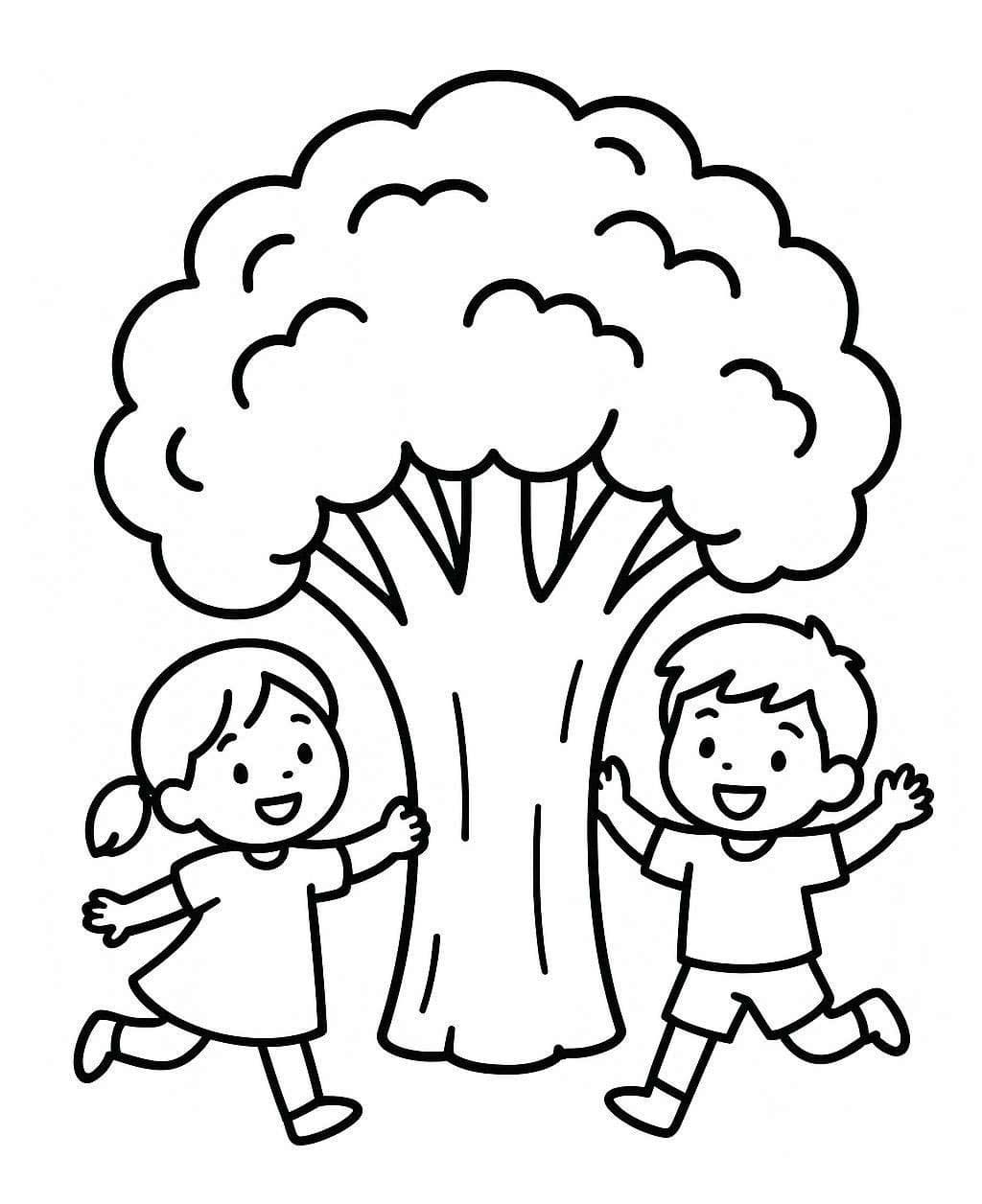 Nakreslete Brokolice zdarma snadný omalovánka