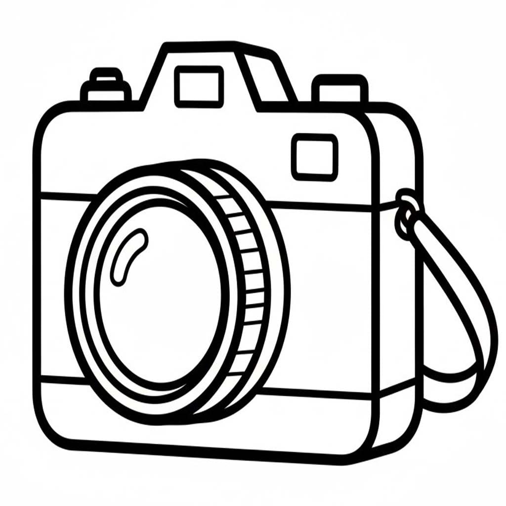 Fotoaparát omalovánky
