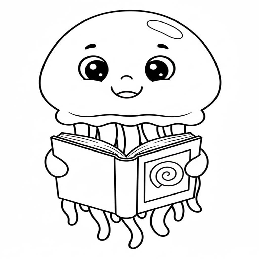 Nakreslete Medúza k vytisknutí zdarma omalovánka