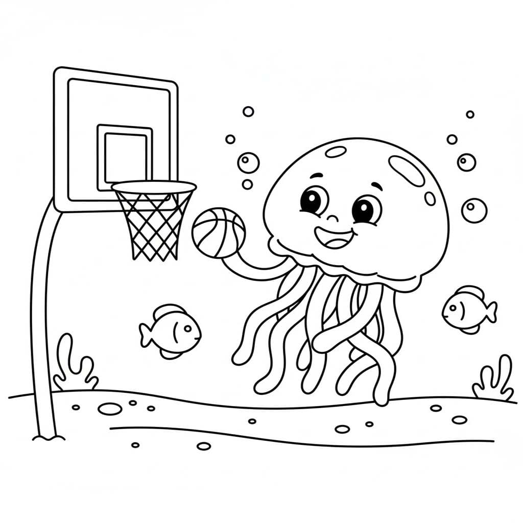 Nakreslete Medúza k vytisknutí omalovánka