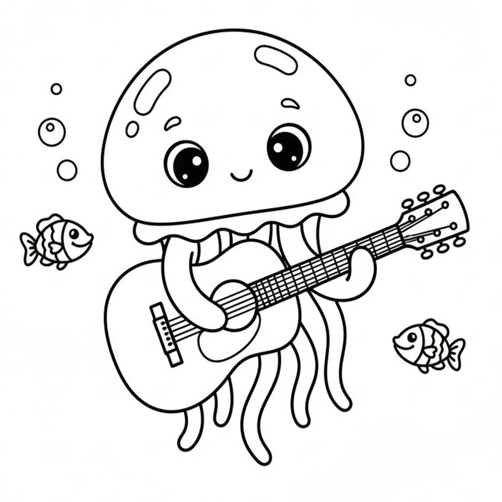 Nakreslete Medúza prostý omalovánka