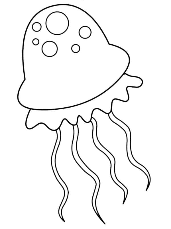 Medúza omalovánky