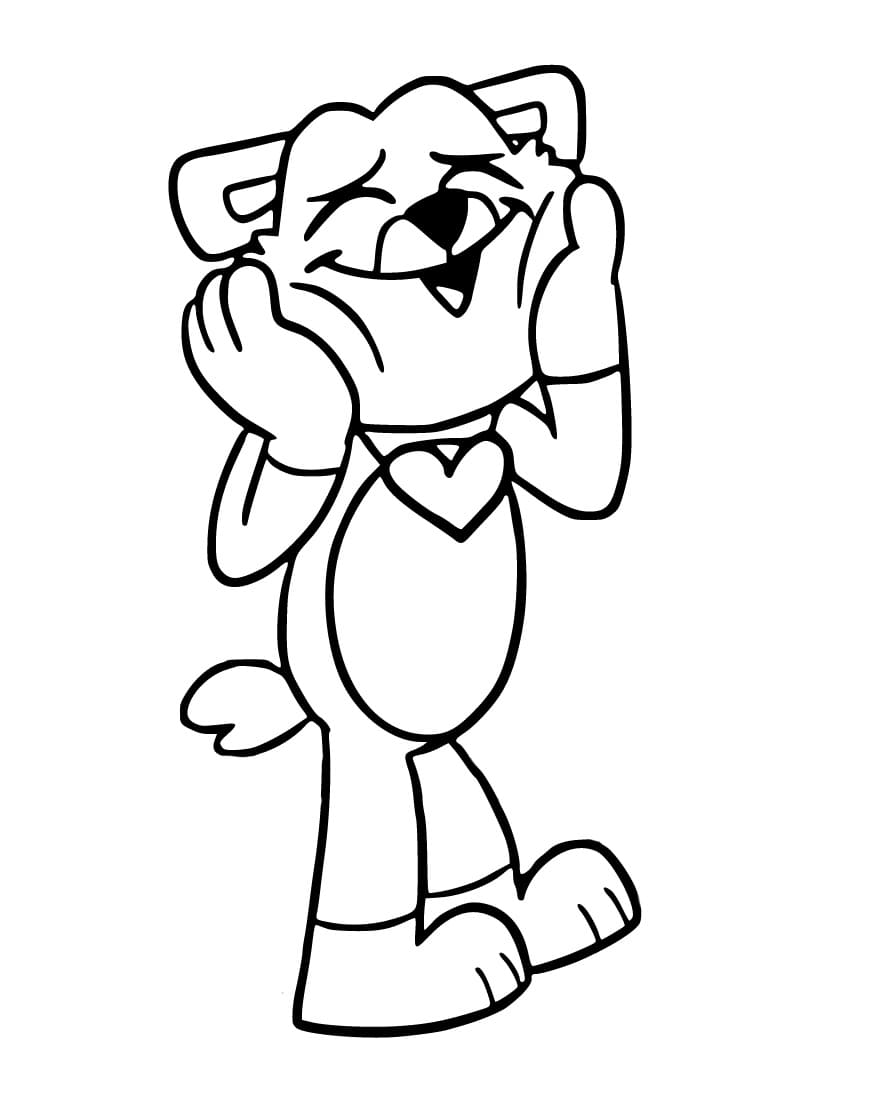 Bobby BearHug zdarma omalovánka