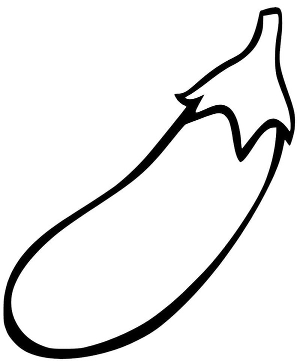 Lilek zdarma základní tisknutelné omalovánka