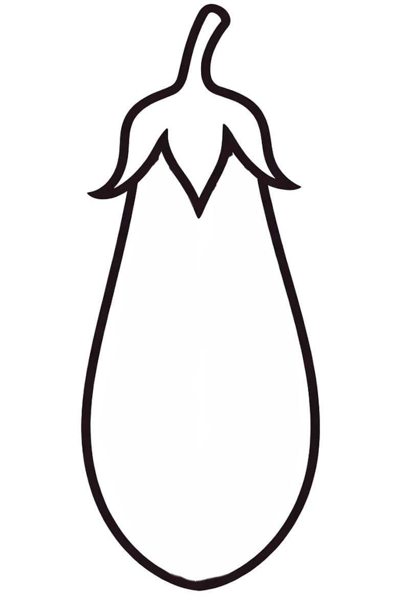 Lilek zdarma omalovánka