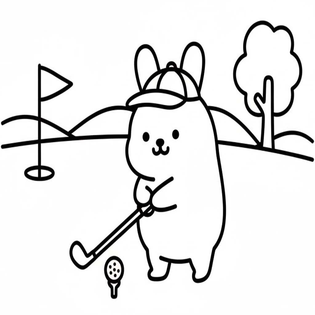 Molang tisknutelné pro děti omalovánka