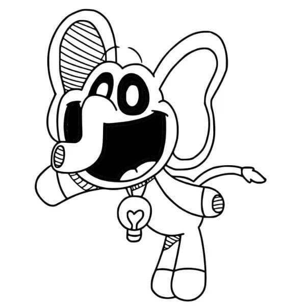 Nakreslete Bubba Bubbaphant zdarma snadný omalovánka