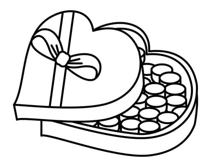 Nakreslete Čokoláda snadný omalovánka