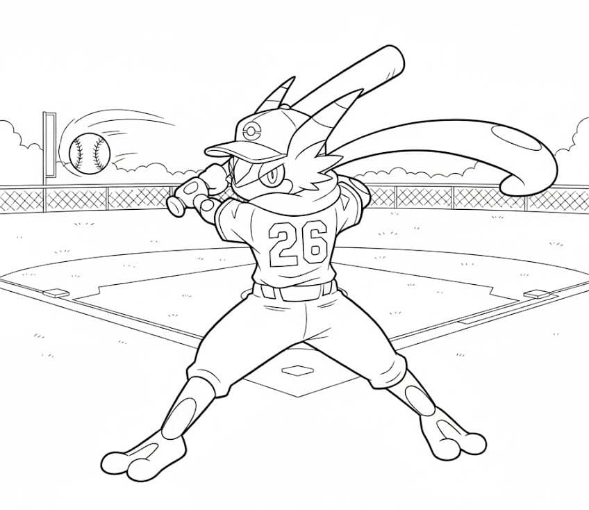 Nakreslete Greninja omalovánka