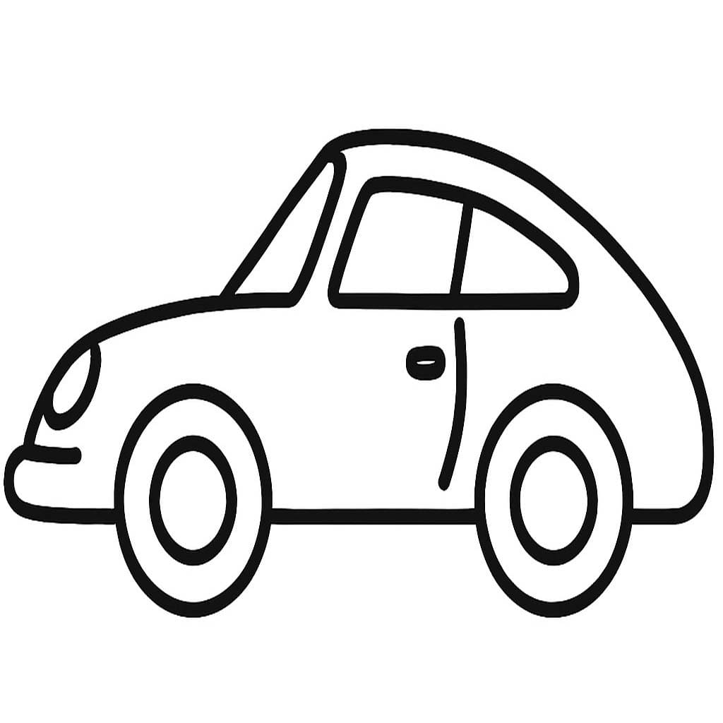 Nakreslete Porsche zdarma prostý tisknutelné omalovánka