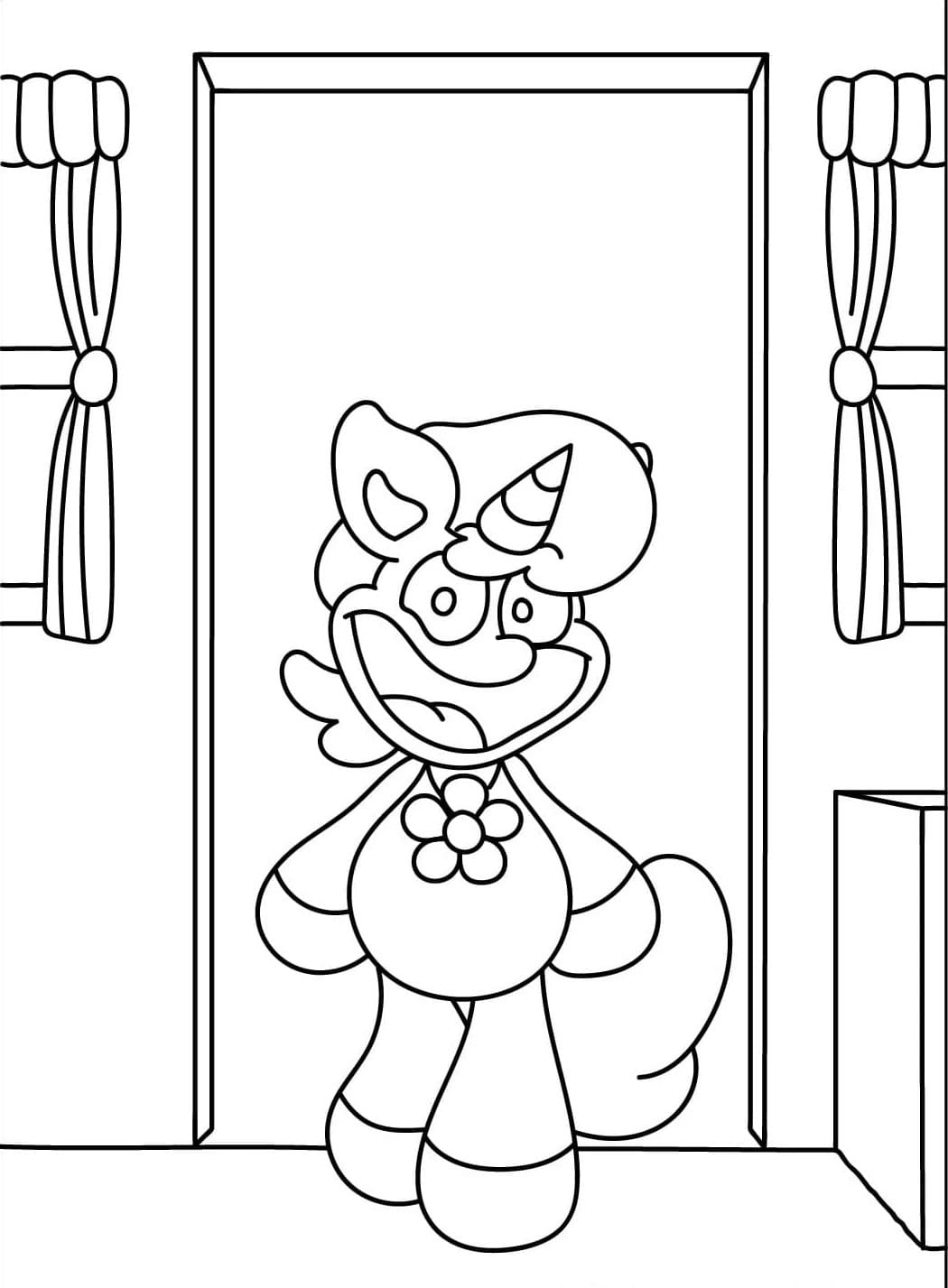 CraftyCorn pro děti omalovánka