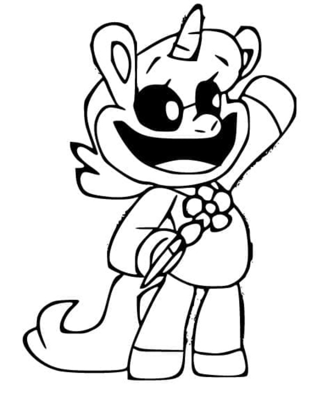 CraftyCorn tisknutelné omalovánka