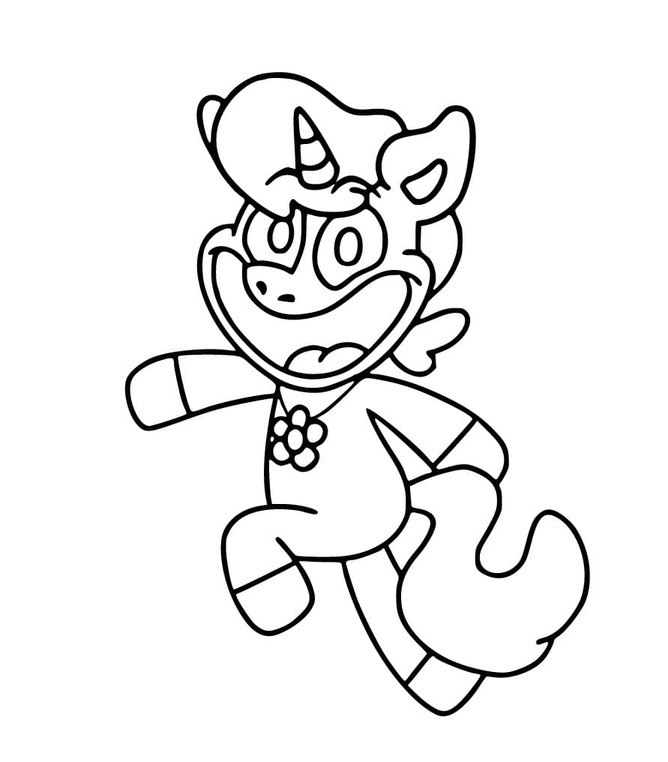 CraftyCorn zdarma prostý omalovánka