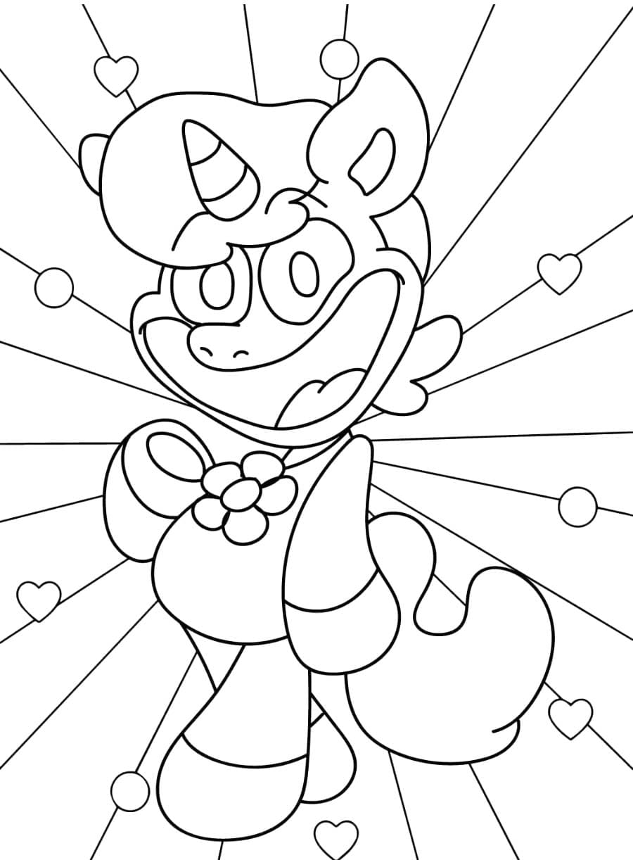 Nakreslete CraftyCorn snadný omalovánka