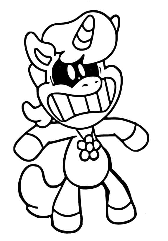 Nakreslete CraftyCorn základní tisknutelné omalovánka