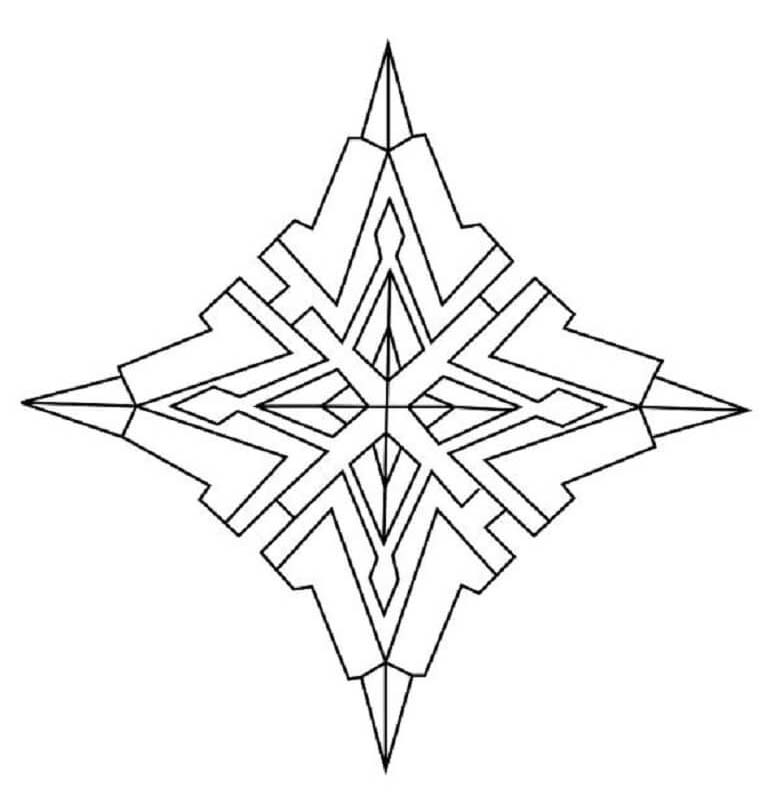 Nakreslete Diamant zdarma snadný tisknutelné omalovánka