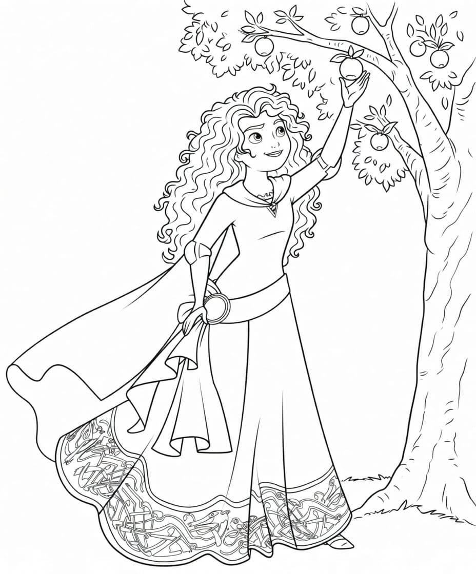 Nakreslete Rebelka prostý tisknutelné omalovánka