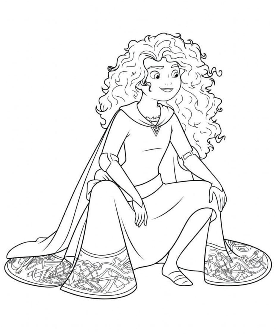 Nakreslete Rebelka zdarma prostý tisknutelné omalovánka