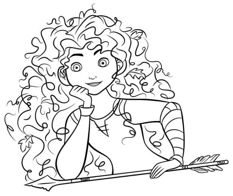 Nakreslete Rebelka zdarma základní tisknutelné omalovánka