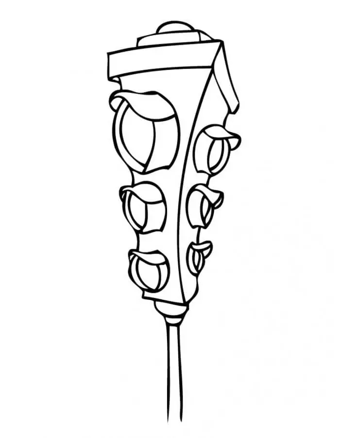 Nakreslete Semafor zdarma prostý tisknutelné omalovánka