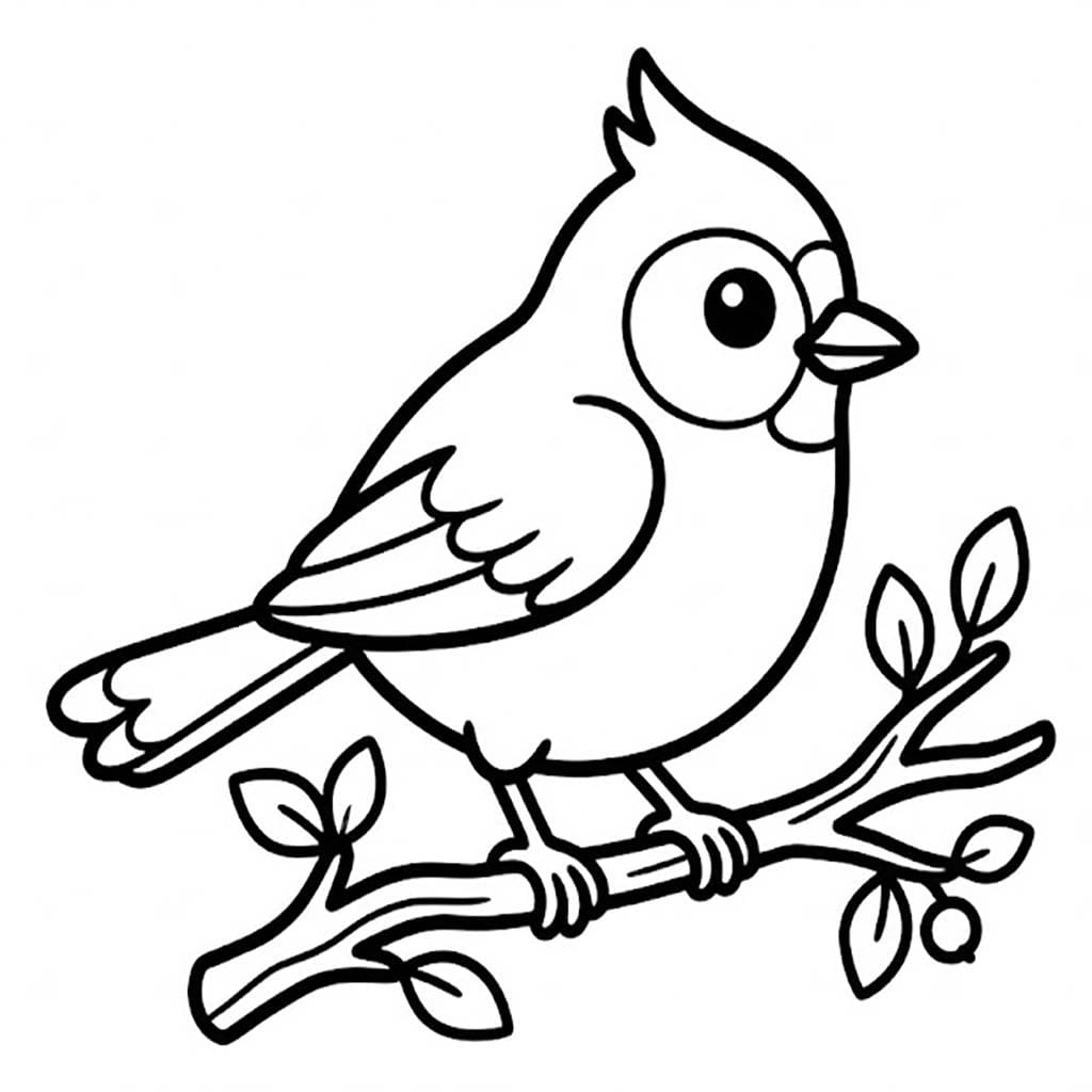 Nakreslete Sýkora pro děti omalovánka