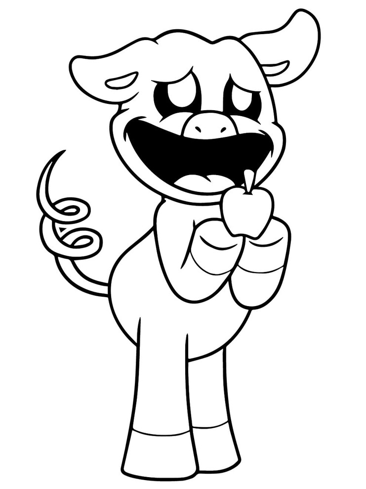 Obraz PickyPiggy zdarma tisknutelné omalovánka